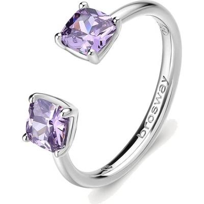 Brosway prsteň Fancy Magic purple BWFMP14