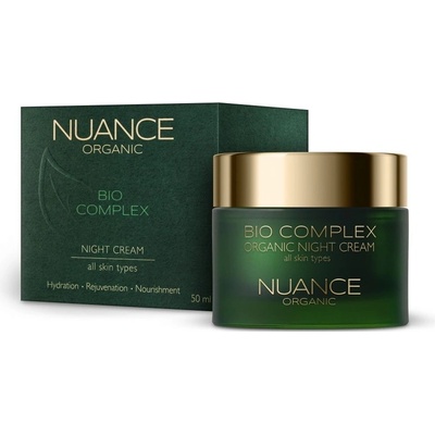 Nuance Organic noční krém pro všechny typy pleti 50 ml – Hledejceny.cz