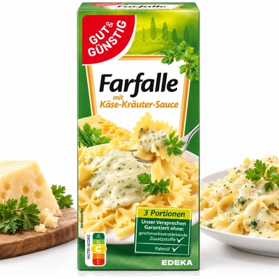 G&G Farfalle se sýrovo-bylinkovou omáčkou 265 g – Hledejceny.cz
