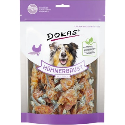 Dokas Rybičky obalené kuřecím masem 220 g