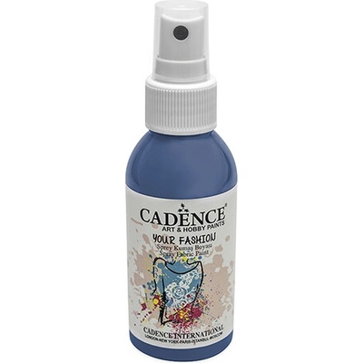 Textilná farba v spreji Cadence, tm. tyrkys, 100ml