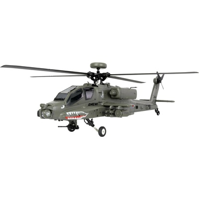 AMEWI Apache AH-64D RTF – RC vrtuľník so stabilizáciou a 3D letom AW25368 1:32