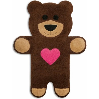 Leschi Hřející polštářek Teddy 36x26cm hnědá