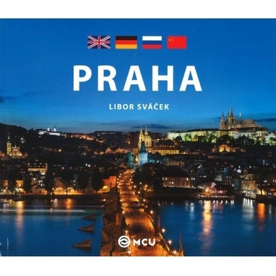 Praha kniha malý formát anglicky česky nemecky rusky MCU
