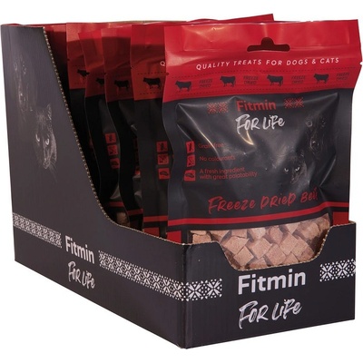 Fitmin For Life Dog & Cat Freeze Dried beef 10 ks 30 g