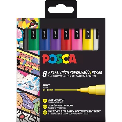 Posca PC-1M 8 ks