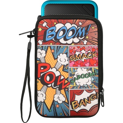 kwmobile Neoprenové pouzdro Nintendo 3DS XL comic book symbols - – Hledejceny.cz