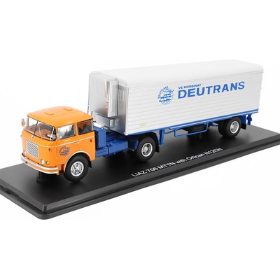 Premium ClassiXXs Škoda LIAZ 706 MTTN s návěsem ALKA N12CH Deutrans 1:43