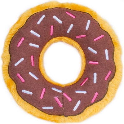 ZippyPaws Donutz čokoládový 18 x 18 x 5 cm