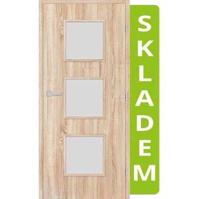 VILEN DOOR Deni 3/3 Sonoma 70 x 197 cm – Hledejceny.cz