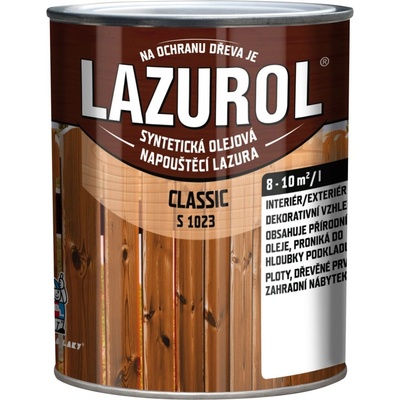 Lazurol Classic S1023 9 l teak – Hledejceny.cz