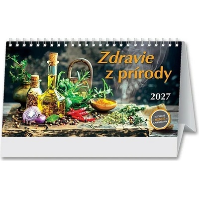Spektrum grafik Stolový Zdravie z prírody stĺpcový 2027