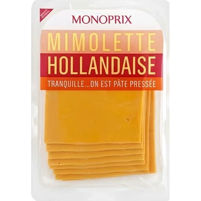 Monoprix Mimolette plátky 200 g