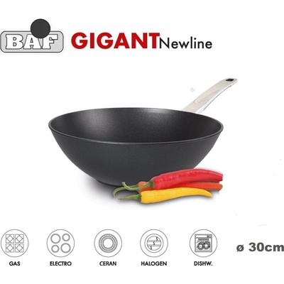 BAF gigant new line + víko indukce wok 30 cm
