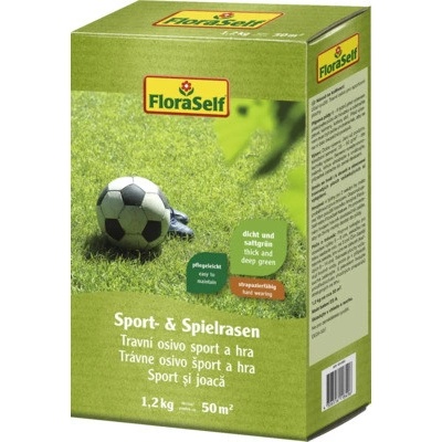 Travní směs FloraSelf sport a hra 1,2 kg 50 m2