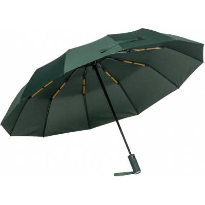 Automatický skladací dáždnik OMAHA tmavozelená P1381999