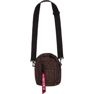 Alpha Industries Crew Carry Bag taška na rameno hunter brown hnedá piesková