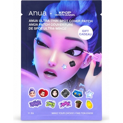ANUA Rumi Ultra-thin Spot Cover Patch – hydrokoloidní náplasti na pupínky 11 ks