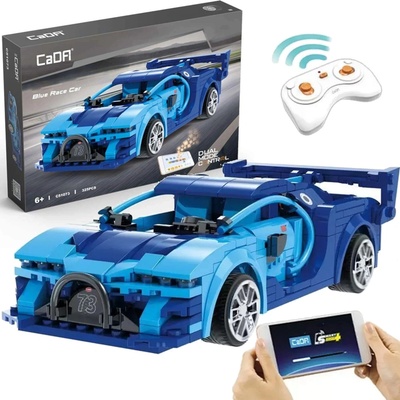 CaDA Blue Race Car Remote Control RC Vehicle Dual Mode 325 ks