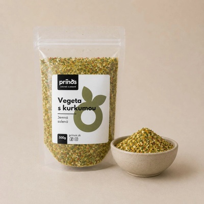 Prínos Vegeta s kurkumou jemne solená 500g