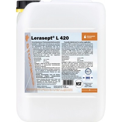 Lerasept L 420 dezinfekce a mytí 10 l
