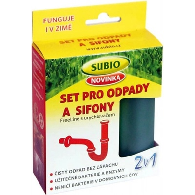SuBio Free Line bakterie do odpadů a sifonů 50 g – Hledejceny.cz