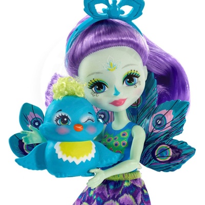 Mattel Enchantimals a zvířátko Páv