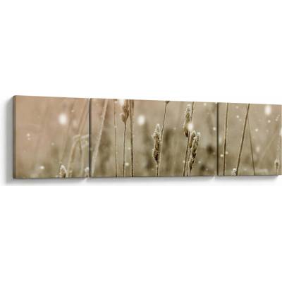 Obraz - Harmonická lúka, trojdielne 170x50 cm