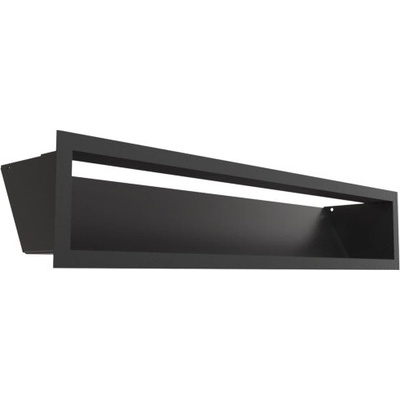 Kratki Mriežka LUFT 120 x 600 mm čierna 45S