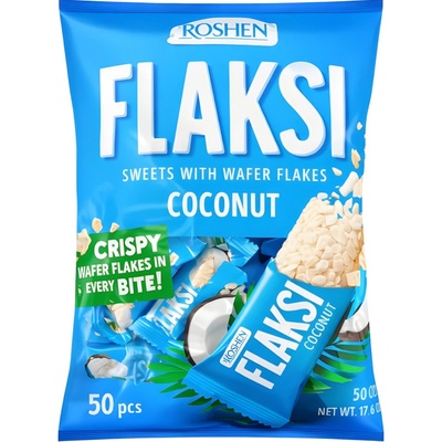 Roshen Flaksi Bonbóny s vaflovými vločkami 500 g