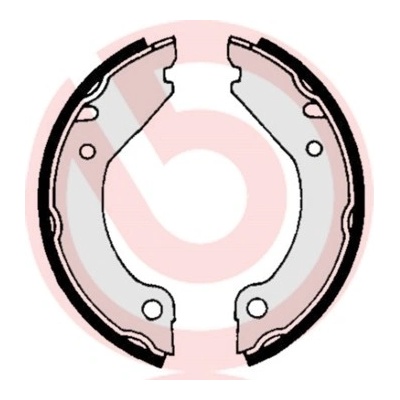 BREMBO Sada brzd. čeľustí parkov. brzdy S86501