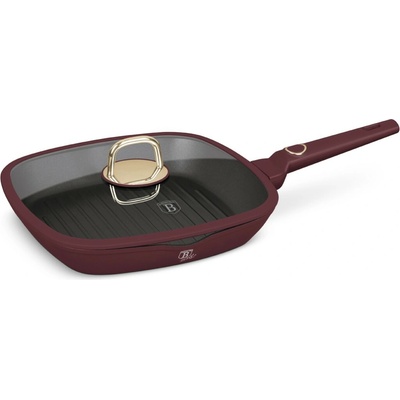 Pro-Tech shop Grilovací pánev se skleněnou poklicí a titanovým povrchem Leonardo 28cm 55573