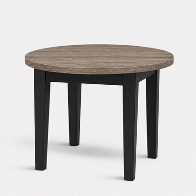 Stima Kulatý stůl FIT II. 110 + 35 cm borneo černá – Hledejceny.cz