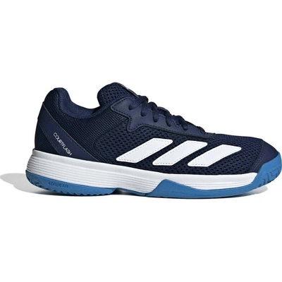 adidas Courtflash Kids Tennis Shoes Dark Blue