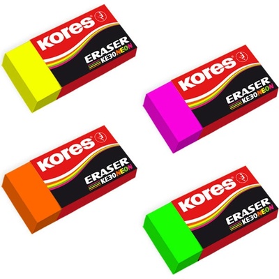 Kores Pryž měkká KE30 NEON barevný mix 66872 – Hledejceny.cz