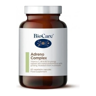 BioCare Adreno Komplex na podporu energie a duševný výkon 60 kapsúl