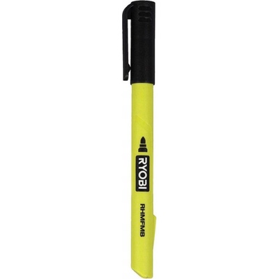 Ryobi Čierny permanentný fix s tenkým hrotom RHMFM26PC