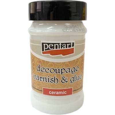 Pentart Decoupage lak a lepidlo na keramiku 100 ml – Hledejceny.cz