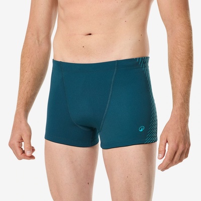 Decathlon pánske boxerkové plavky Fiti tyrkysové