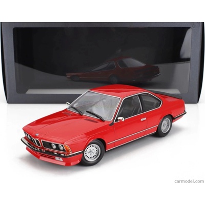 Minichamps BMW radu 6 635 Csi e24 Coupe 1982 Červená 1:18
