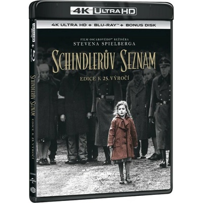 Schindlerův seznam UHD 4K+BD