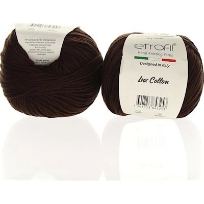 Etrofil Lux Cotton tmavě hnědá 70707