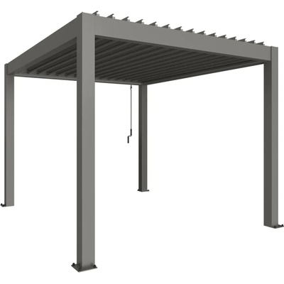 Biohort B480230 3x3,5 312 x 367,5 cm, kremeňovo sivá metalická