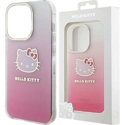 Sourcing Hello Kitty HKHCP15XHDGKEP iPhone 15 Pro Max 6,7 růžové/růžové pevné IML Gradient Electrop Kitty Head – Hledejceny.cz