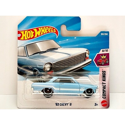 Mattel Hot Wheels-63 CHEVY II (B8)