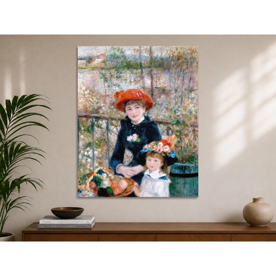 Dvě sestry - Pierre-Auguste Renoir Varianta: 40x50 cm - Obraz na desce