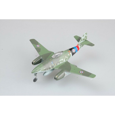 Easy Model Me 262 A Yellow 7 Captured by UK May 1945 hotový model 1:72