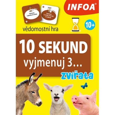 Infoa 10 sekund vyjmenuj 3… Zvířata – Hledejceny.cz