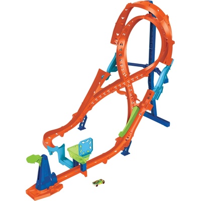 Hot Wheels Vertikální dráha Osmička Auto HMB15