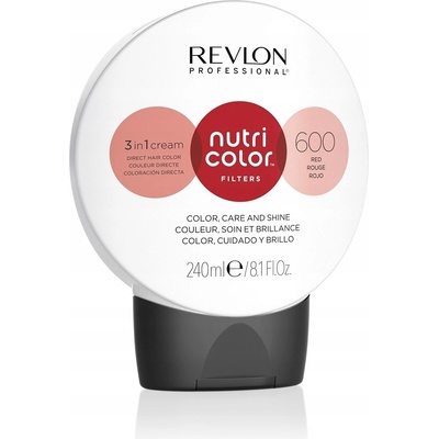 Revlon Nutri Color Filters 600 červená (červený odstín) 240 ml